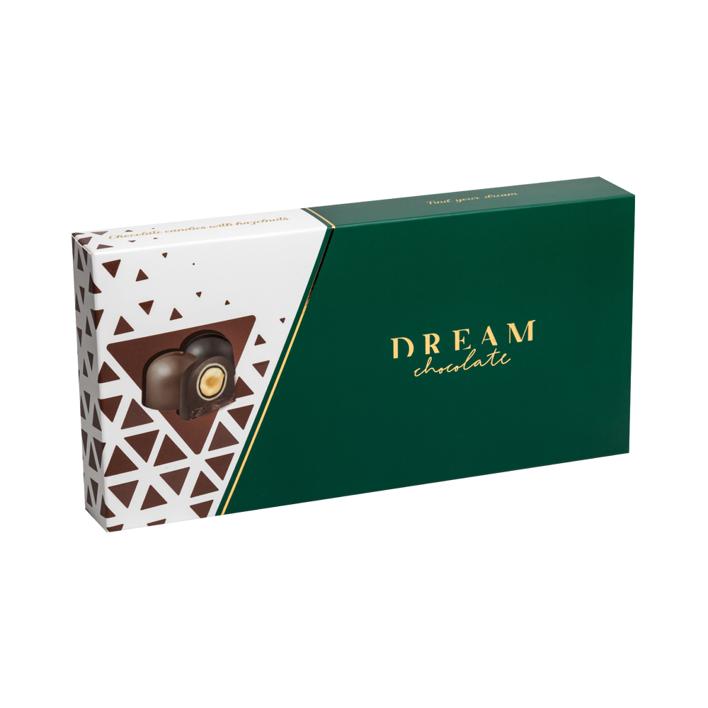 Dream Chocolate Assortment With Hazelnuts 180g