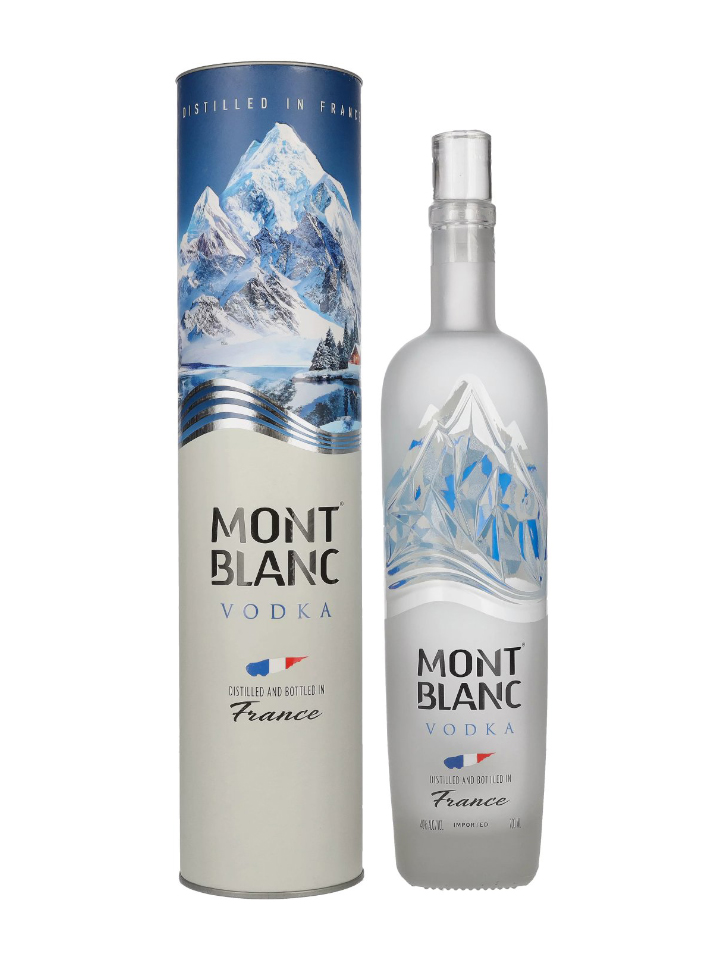 Mont Blanc Vodka With Tube Box 700ml