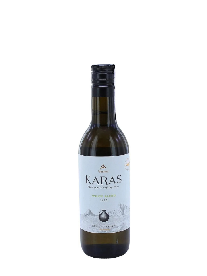 Karas White Blend Dry Wine 187ml