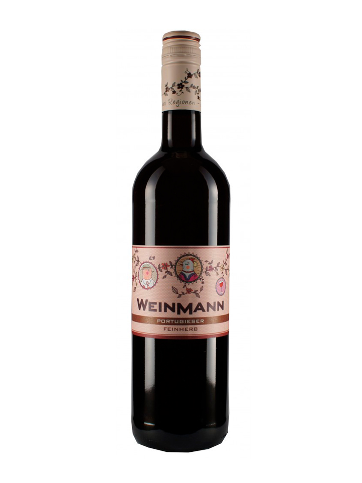 Weinmann Portugieser Feinherb Red Dry Wine 750ml