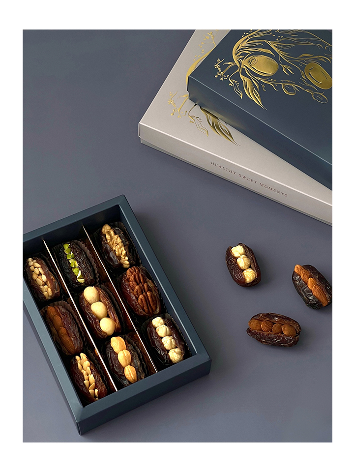 Ambré Premium Dates Stuffed With Nuts 240g