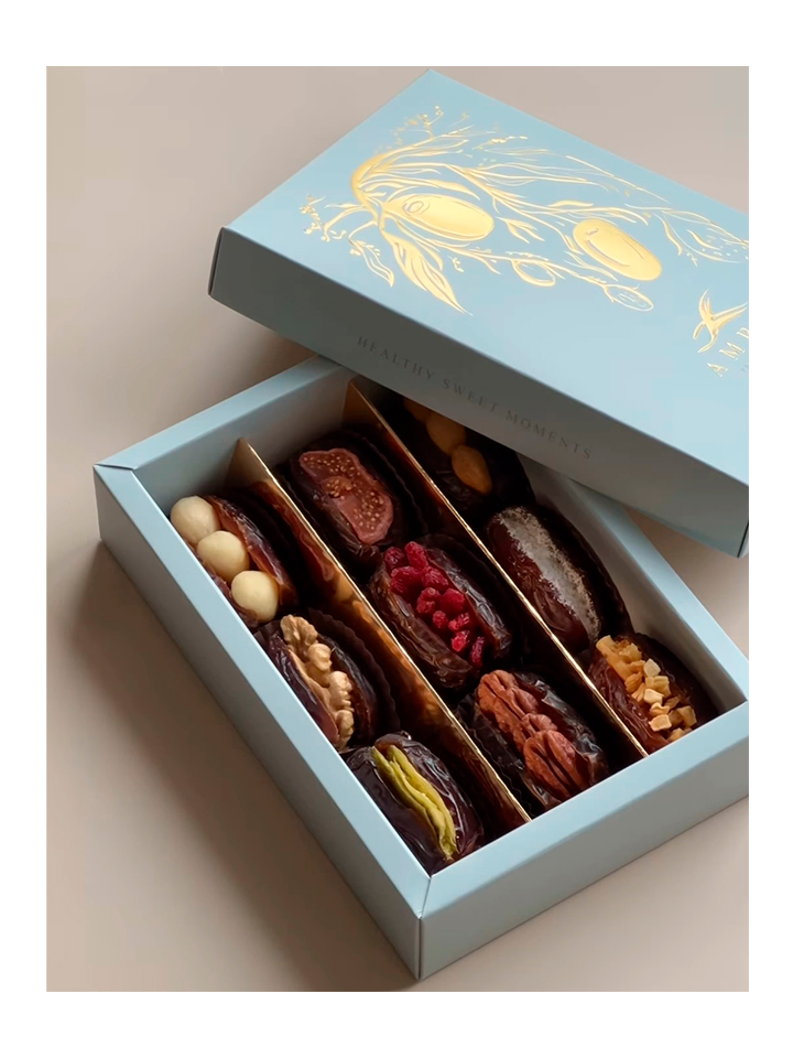 Ambré Premium Dates Stuffed With Dried Fruits & Nuts 240g