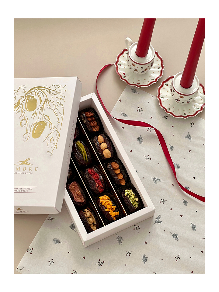 Ambré Premium Dates Stuffed With Dried Fruits & Nuts 310g