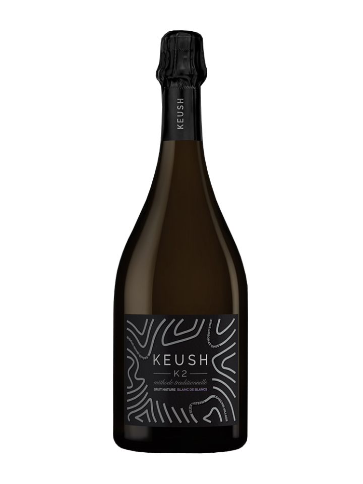 Keush K2 Brut Nature Blanc de Blancs White Sparkling Wine 750ml