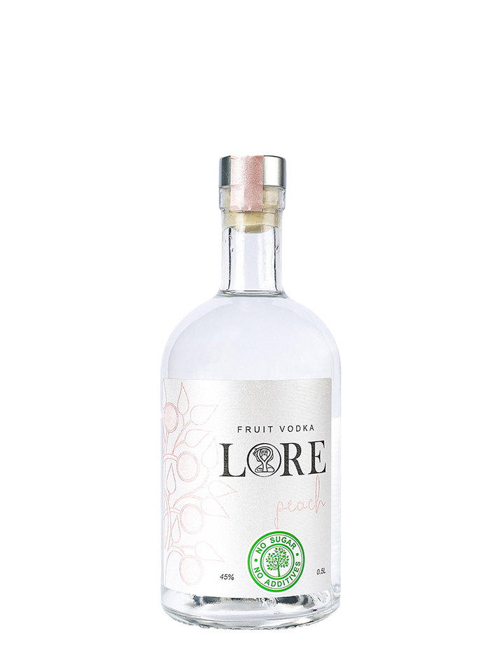 Lore Peach Natural Vodka 500ml