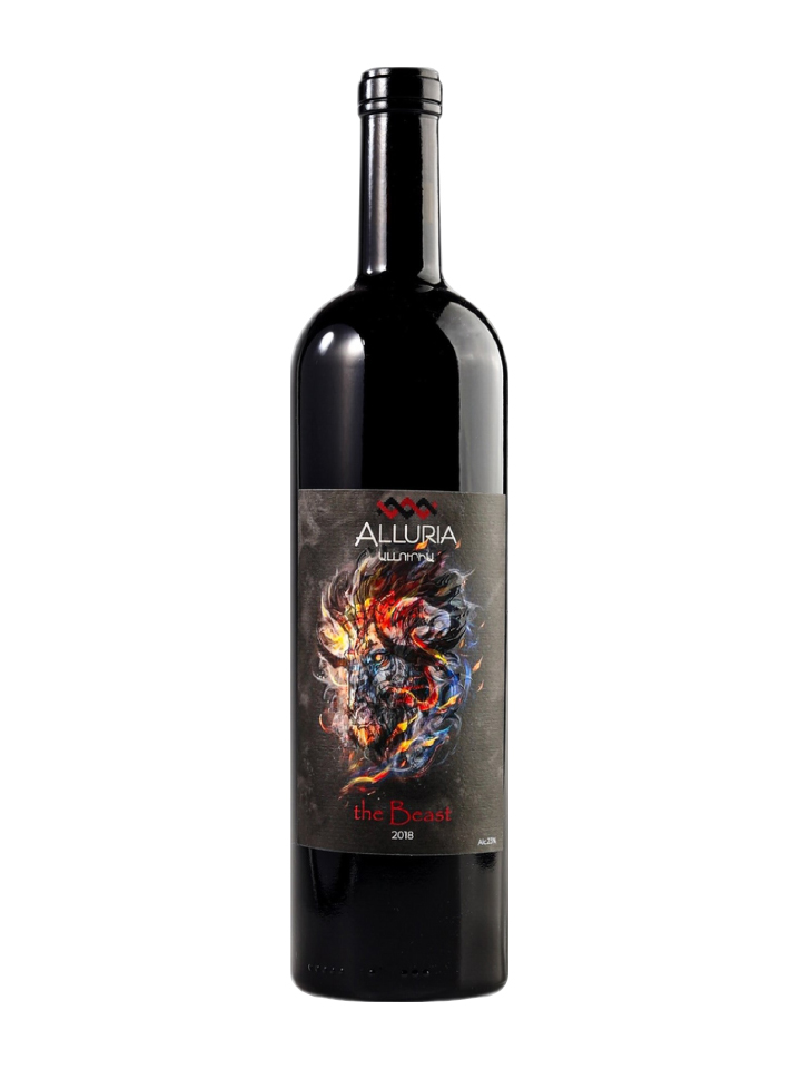 Alluria The Beast Semi-Dry Fortified Red Wine 750ml