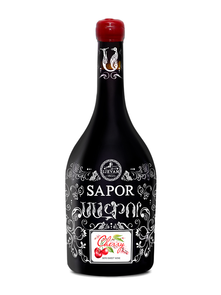 Ijevan Sapor Cherry Semi-Sweet Wine 750ml