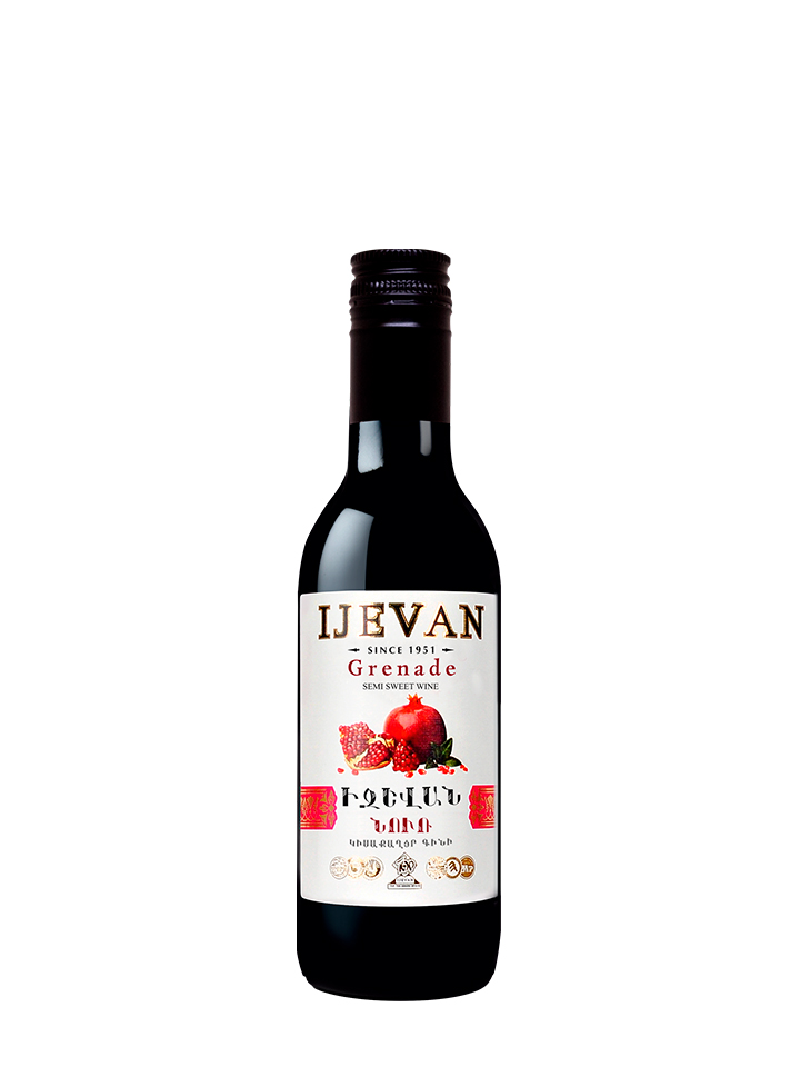 Ijevan Pomegranate Semi-Sweet Wine 187ml