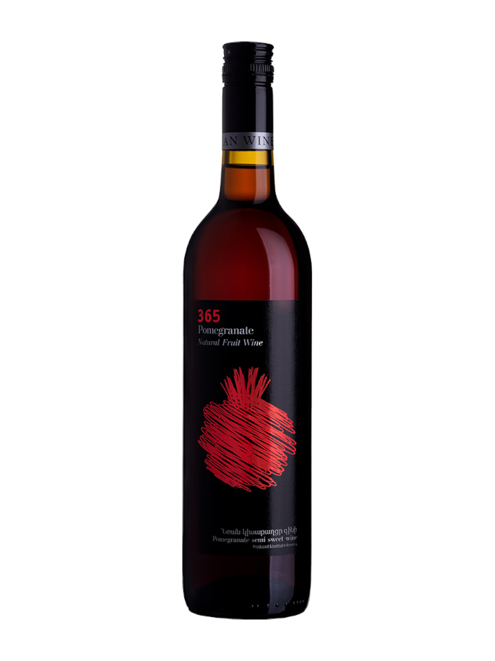 365 Pomegranate Semi-Sweet Wine 750ml
