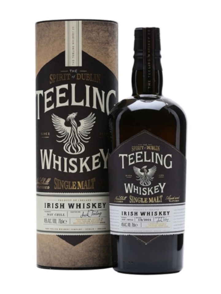 Teeling Single Malt Irish Whiskey Gift Tube 700ml