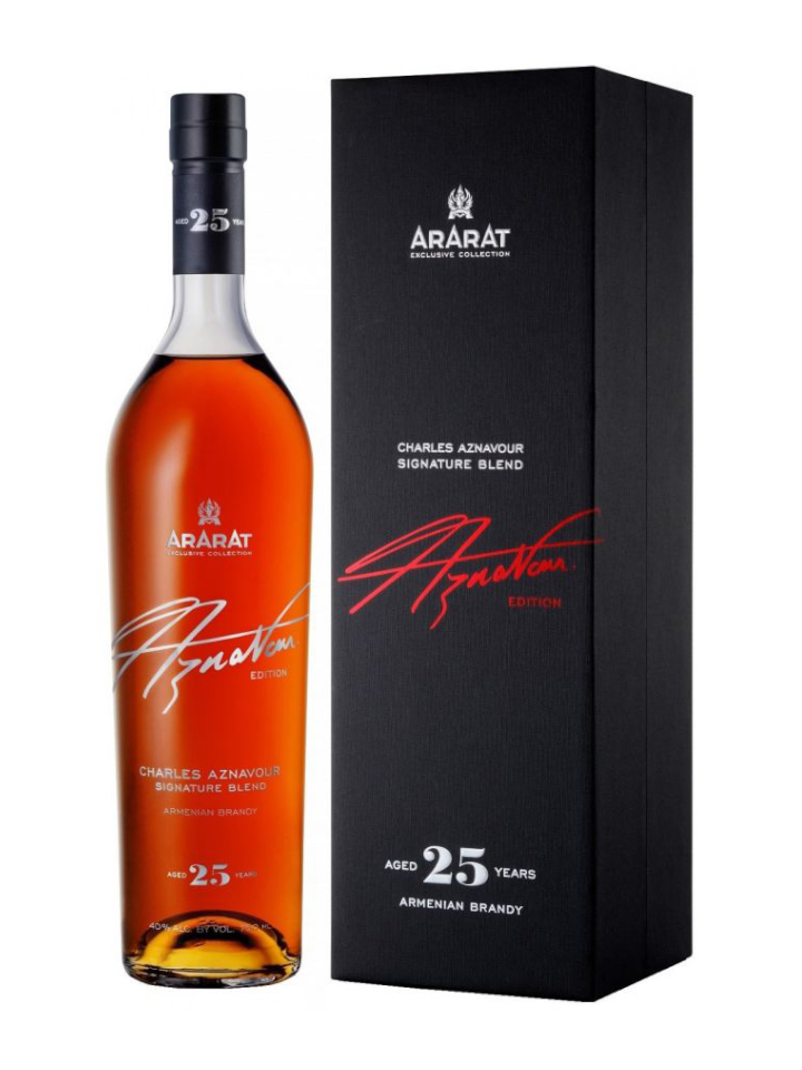 Ararat 25YO Charles Aznavour 750ml with Box