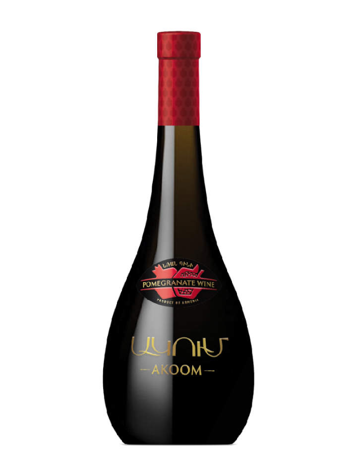 Akoom Pomegranate Semi-Sweet Wine 750ml