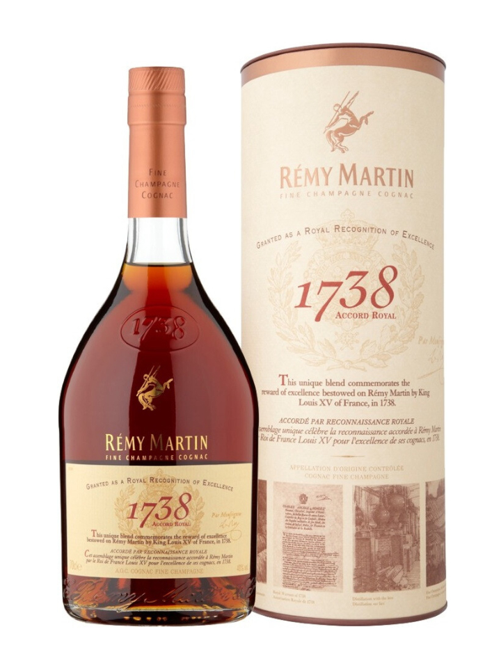 Remy Martin 1738 Accord Royal in a Tube 700ml